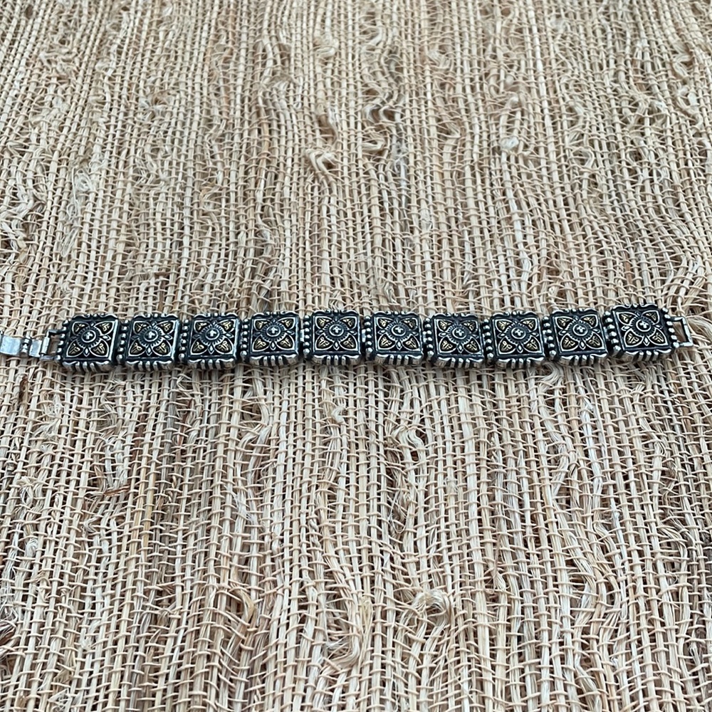 Silver and Gold Fashion Bracelet